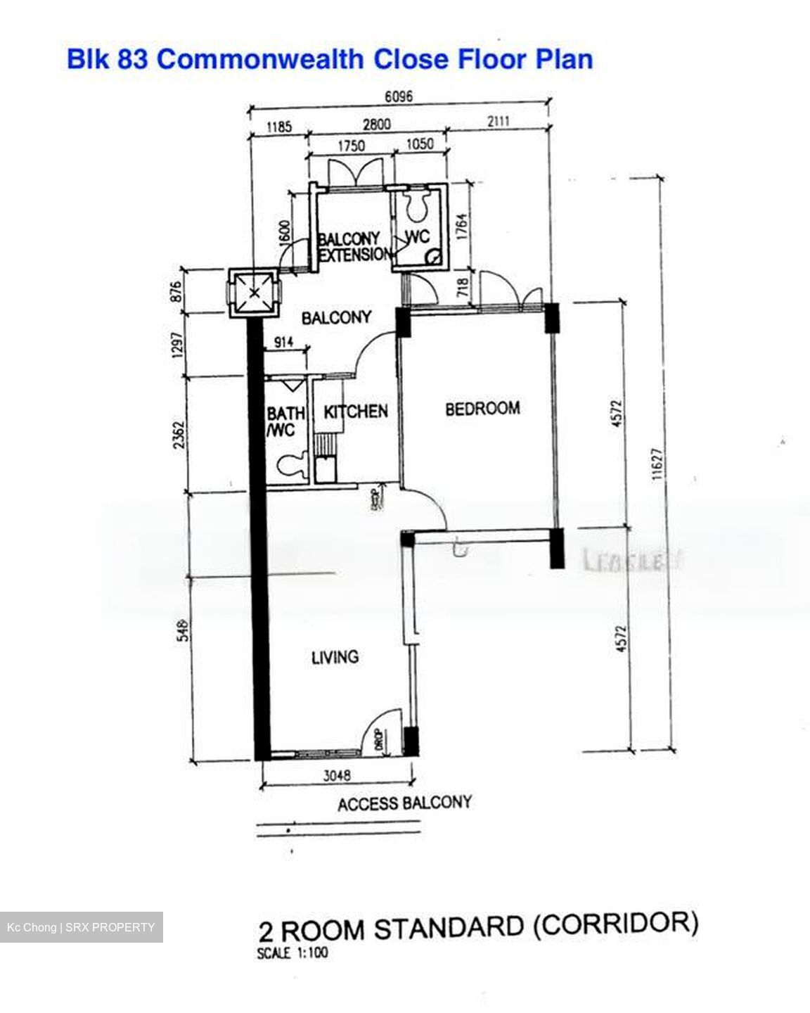 Blk 83 Commonwealth Close (Queenstown), HDB 2 Rooms #437904141